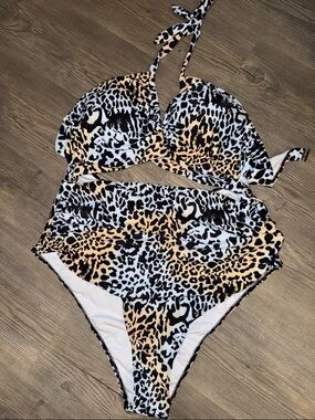 Leopard Swimsuit 4XL